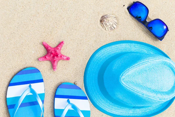 Strand achtergrond weergave top gadgets toeristische — Stockfoto