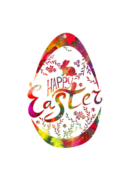 Пасхальное винтажное письмо фон