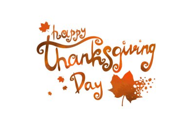 Şükran Günü mektupların kutlu olsun. Vektör arkaplanı. EPS 10