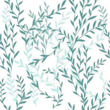 Dal parçaları çok güzel. Vektör illüstrasyonu