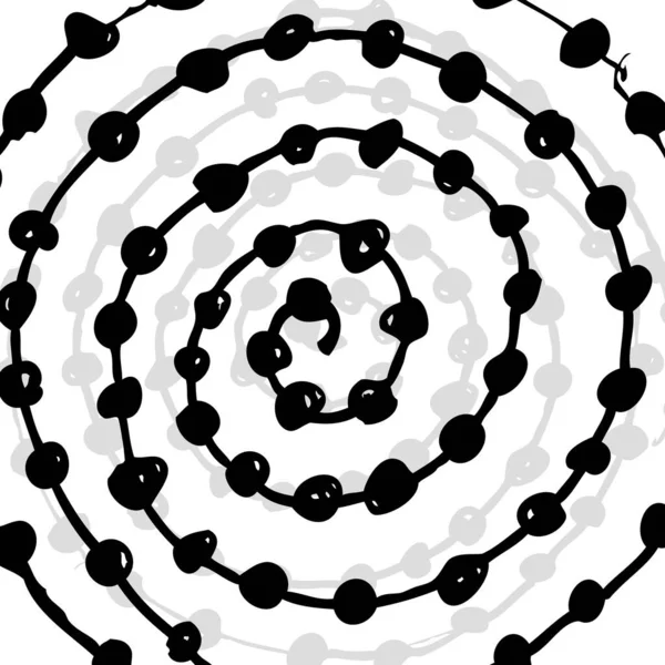 Círculos concéntricos líneas de eclosión fondo abstracto. Hinchando en círculo. Ilustración vectorial — Vector de stock
