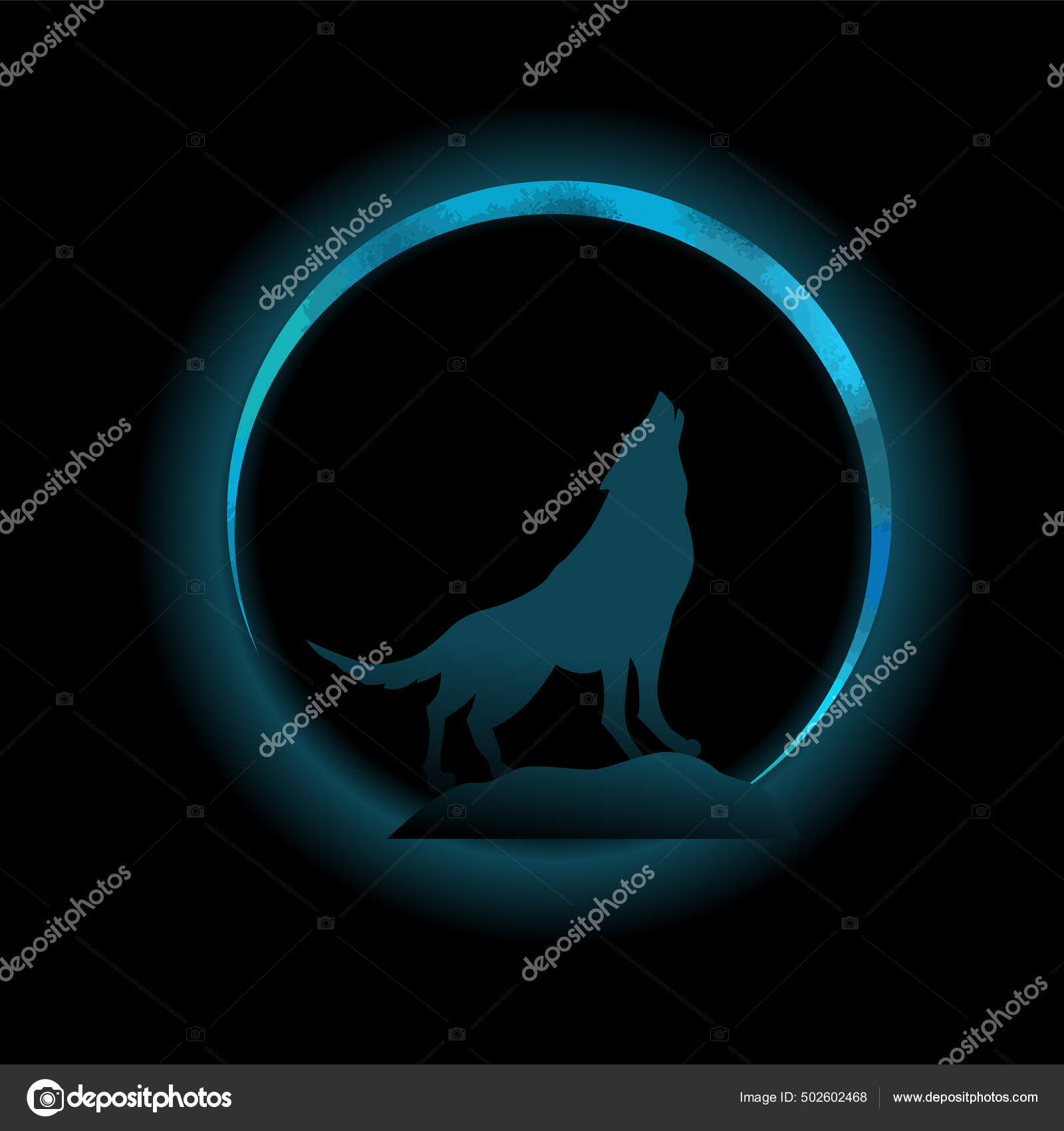 Camiseta estampada hombre tipo T-shirt Lobo – A Tu Estilo Boutique, image size:1600x1700