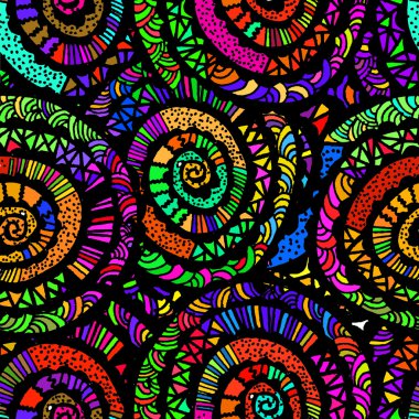 Sorunsuz sarmal arka plan grafiği