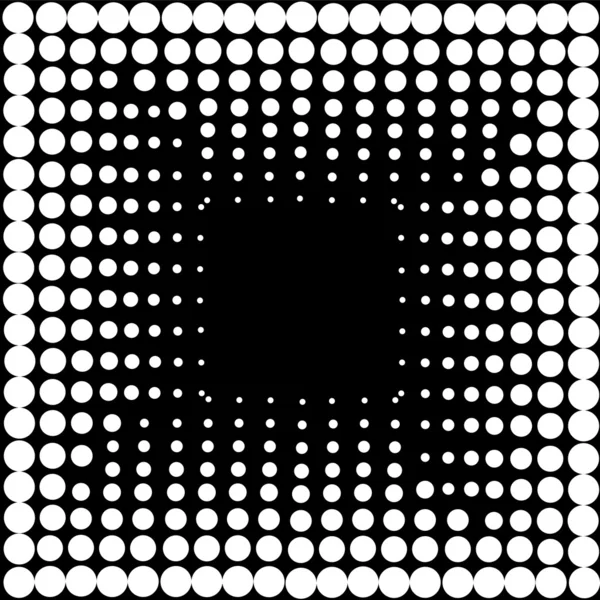 Absztrakt fekete-fehér körök — Stock Vector