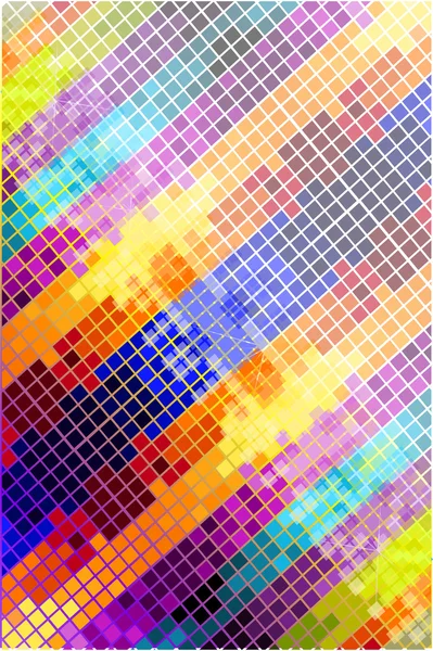 Colorful tiles pattern — Stock Vector