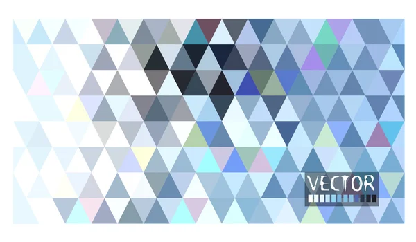 Modello geometrico blu — Vettoriale Stock
