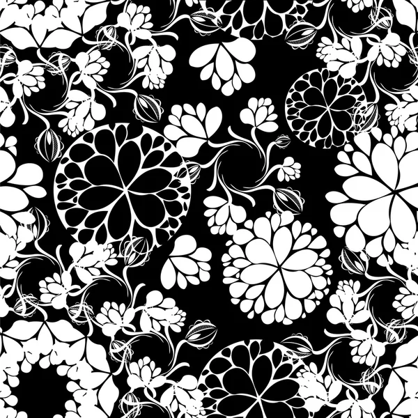 Fond floral abstrait — Image vectorielle