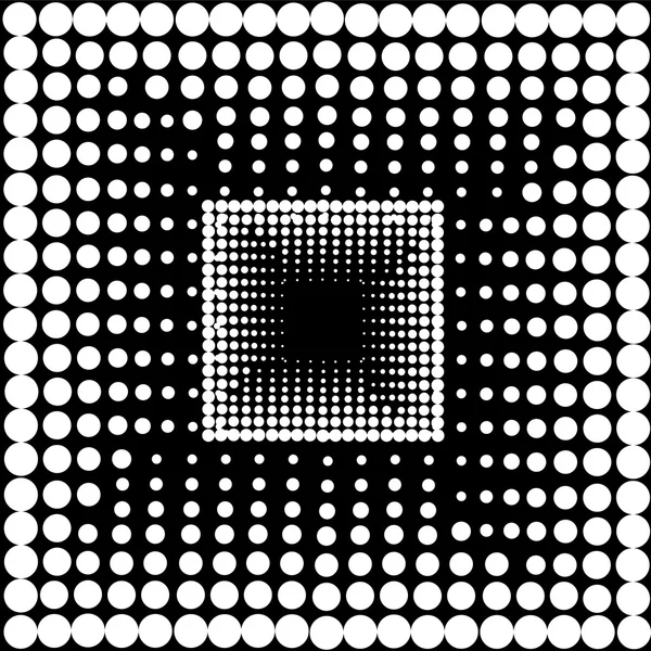 Fekete-fehér geometriai háttér — Stock Vector