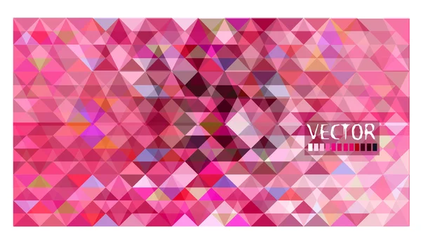 Pink geometric pattern — Stock Vector