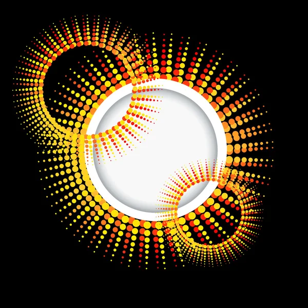 太陽軌道球図 — ストックベクタ