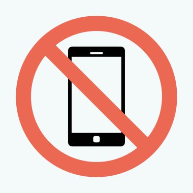 Cep telefonu işareti yok.