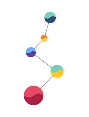 Bilgi elemanı. Veri grafiğini ya da zaman çubuğunu analiz et. İş akışı sunum elemanı. Vektör çizelgesi sembolünün tasarımı