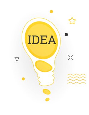 İlginç gerçekler kabarcık sembolü. Sancak ya da kelime fikri daha kötü. Konuşma balonlu sosyal medya faksı pankartı. Beyaz arkaplanda vektör illüstrasyonu