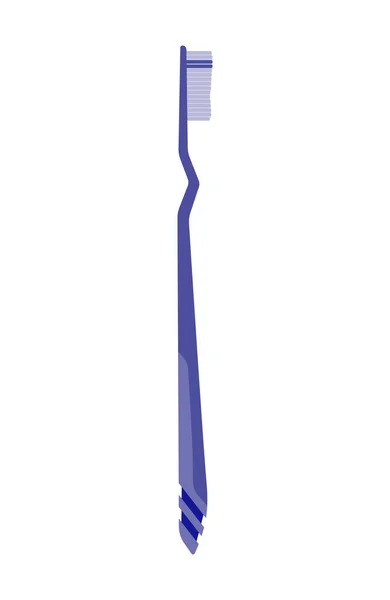 Brosse à dents symbole dentaire. Outil de nettoyage de bouche. Brosse à dents dentaire icônes isolées pour la toile. Soins buccodentaires et hygiène, concept de santé. Illustration vectorielle dessinée à la main — Image vectorielle