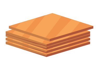 Marangozluk atölyesi kullanımı için istiflenmiş kontrplak çarşaflar, görünür kereste tahılları, kabine için hazır, mobilya yapımı ve kentsel stüdyolarda iç tesisat projeleri