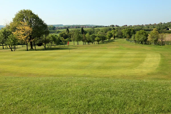 Campo de golfe — Fotografia de Stock