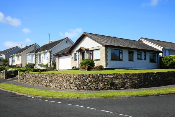 Modern Engels huizen — Stockfoto