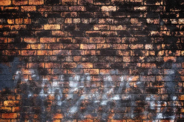 Dark Red Brick Wall Background Texture — Stock Photo, Image