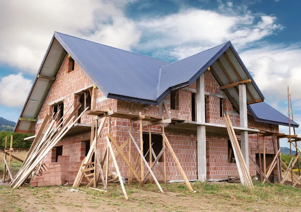 Bygga ett hus — Stockfoto