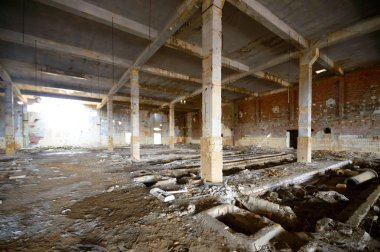 bir çok ağır kirli Sanayi Fabrikası kalıntıları, yer endüstriyel serisi Avrupa'nın en kirli kentlerinden biri olarak bilinen yapıldı.