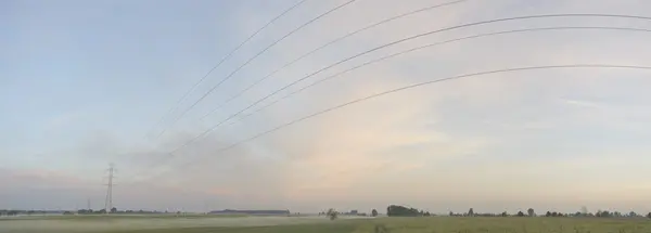 青い空 自然の雲 自然シリーズ — ストック写真