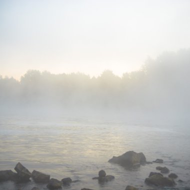 Mavi gökyüzü, doğal bulutlar, doğa serisi