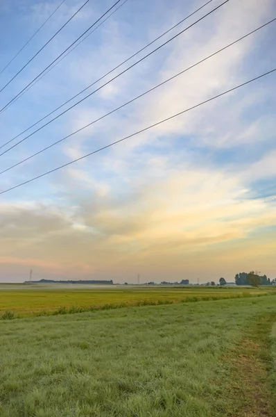 青い空 自然の雲 自然シリーズ — ストック写真