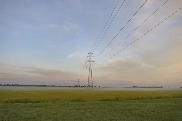 Naturalny Zielony Łąka Kolorowe Wsi Seria Natura — Zdjęcie stockowe