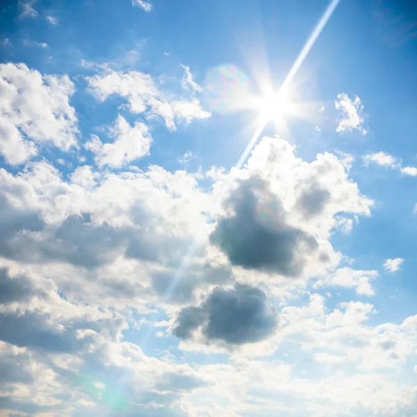 Mavi Gökyüzü Doğal Bulutlar Doğa Serisi — Stok fotoğraf