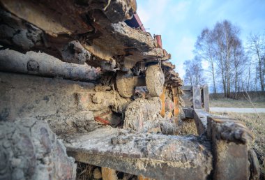 kazıcı, eski ağır inşaat ekipmanları, endüstriyel serisi