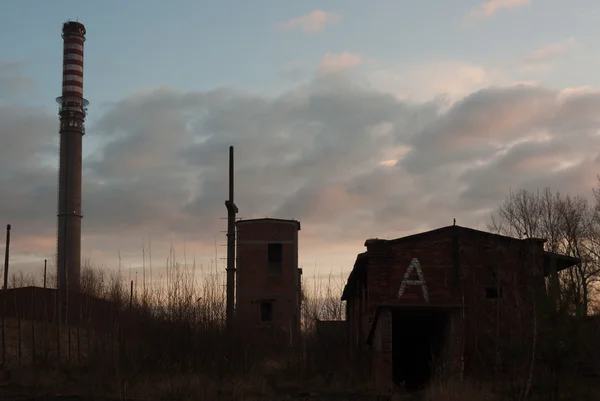 Imagem de série industrial — Fotografia de Stock