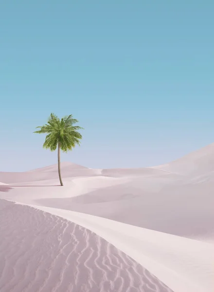 Widok Ładnych Wydm Palm Parku Narodowym Sands Dunes — Zdjęcie stockowe