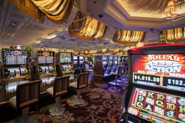 Las Vegas Usa May 2014 Slot Machines Casino — Stock Photo, Image