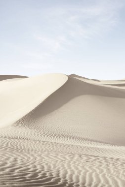 Sands Dunes Ulusal Parkı 'ndaki kumulların manzarası