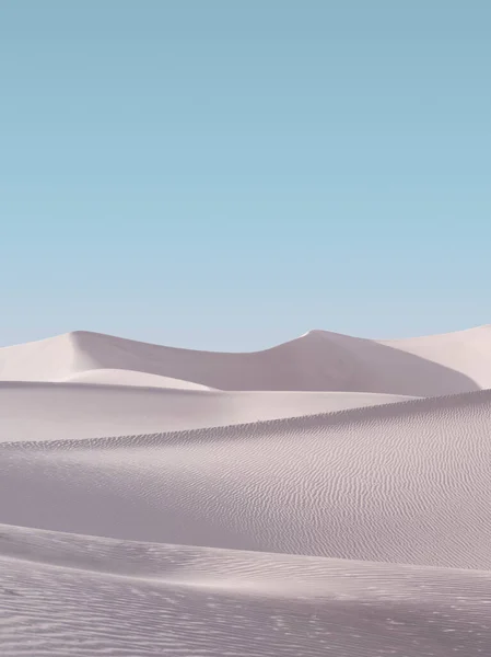 Uitzicht Mooie Zandduinen Bij Sands Dunes National Park — Stockfoto