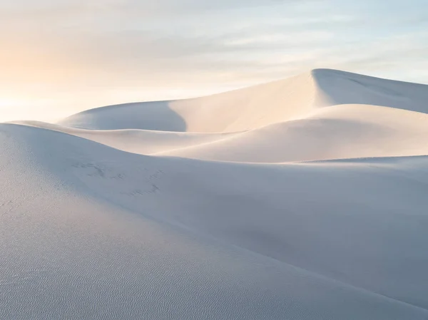 Widok Ładnych Wydm Parku Narodowym Sands Dunes — Zdjęcie stockowe