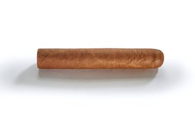 Beyaz sırtlı güzel robusto Küba purosu manzarası 