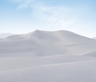 Sands Dunes Ulusal Parkı 'ndaki kumulların manzarası