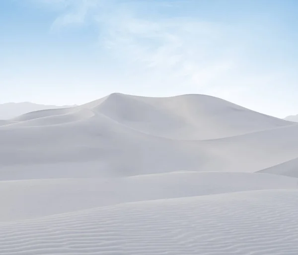 Uitzicht Mooie Zandduinen Bij Sands Dunes National Park — Stockfoto