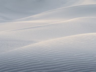 White dunes clipart