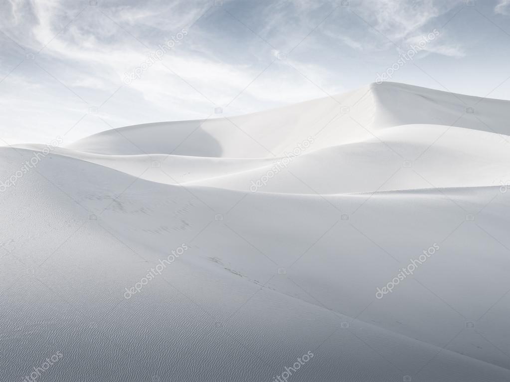 White sands