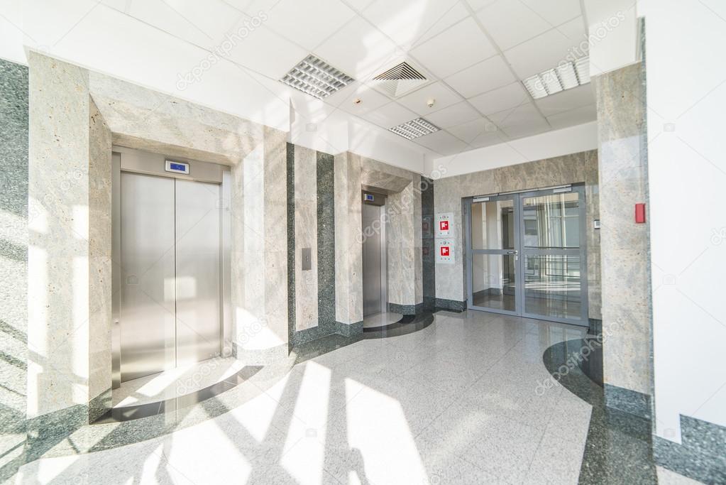 staircase in office building