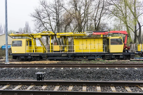 Специальный железнодорожный вагон — стоковое фото