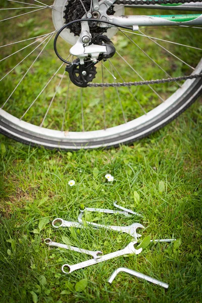 set of keys for bike repairs