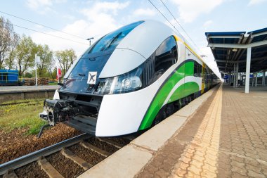 Modern tren istasyonu