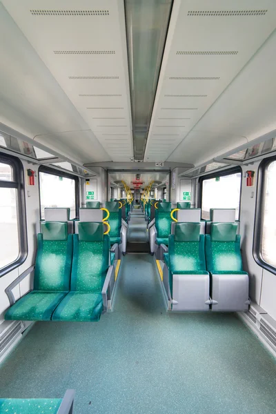 The interior of the train — Stock Photo, Image