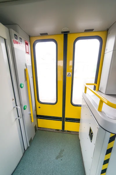 Interior do comboio — Fotografia de Stock