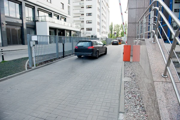 Vehicle security barrier — Stock Photo, Image