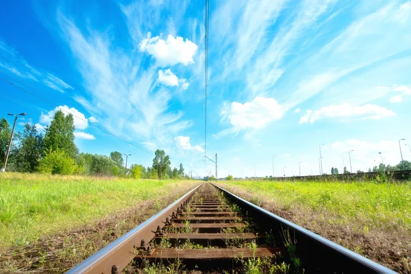 Railroad — Stock Photo, Image