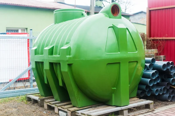 Büyük septik tank — Stok fotoğraf